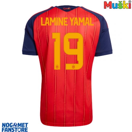Španjolska Lamine Yamal #19 Domaci Dres SP 2026 Kratak Rukav